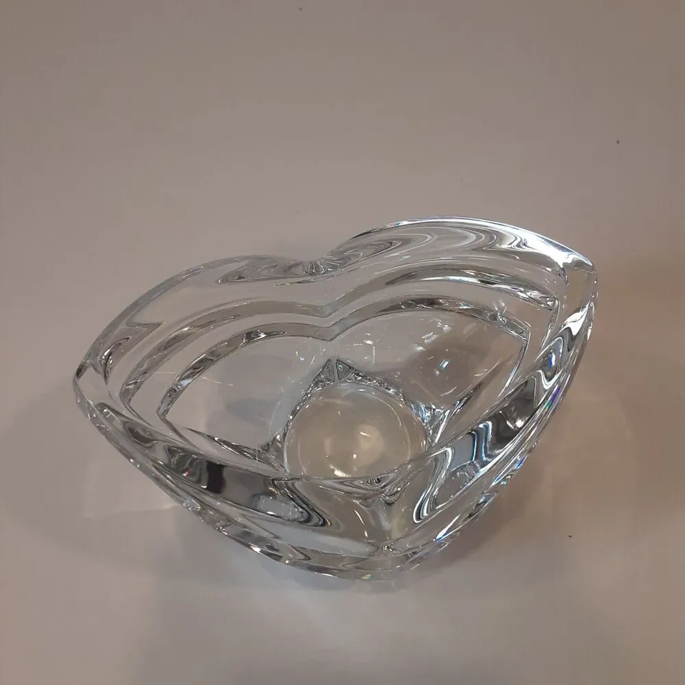 Art Deco Style Heavy Glass Candle Holder Versatile Decor